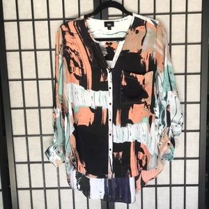 Colorful Tunic Blouse